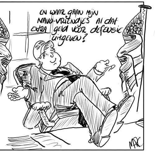 Spanje als enige tegen hoge NAVO-norm, het enige land dat het doorheeft?