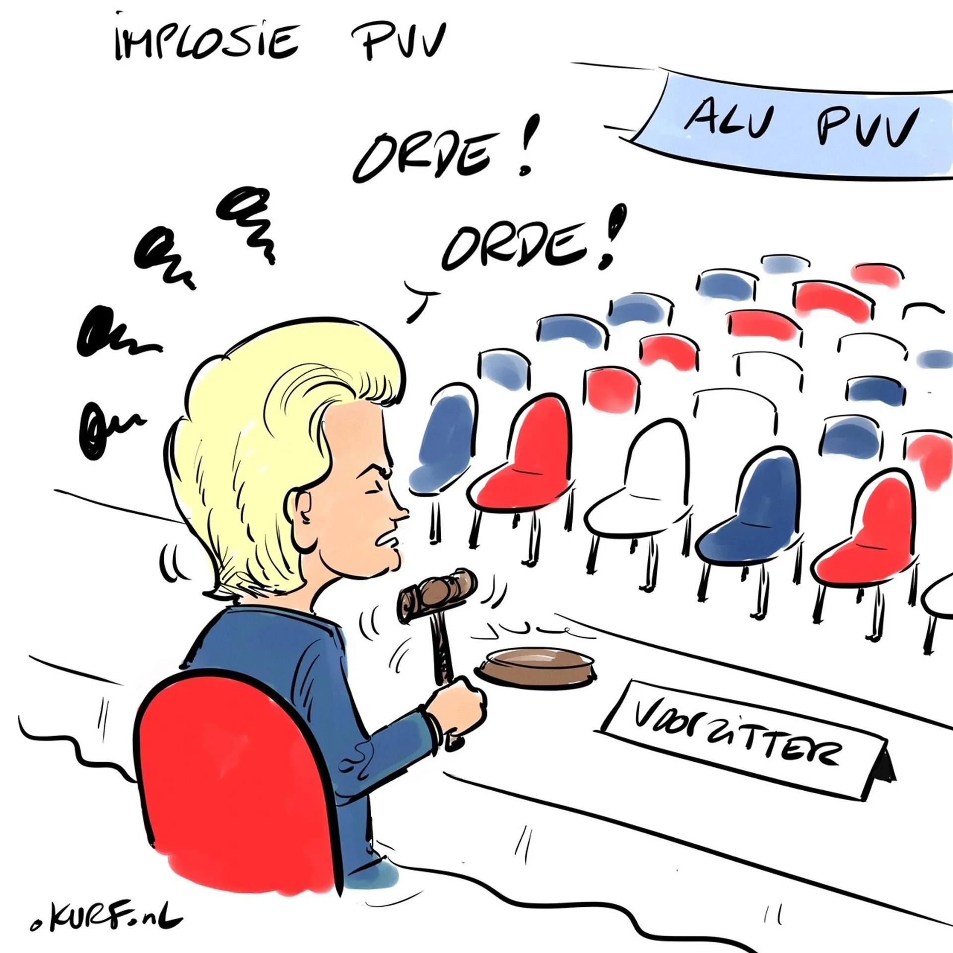 Afbeelding van Onrust bij de PVV