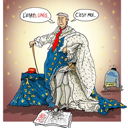 Alleenheerser Trump