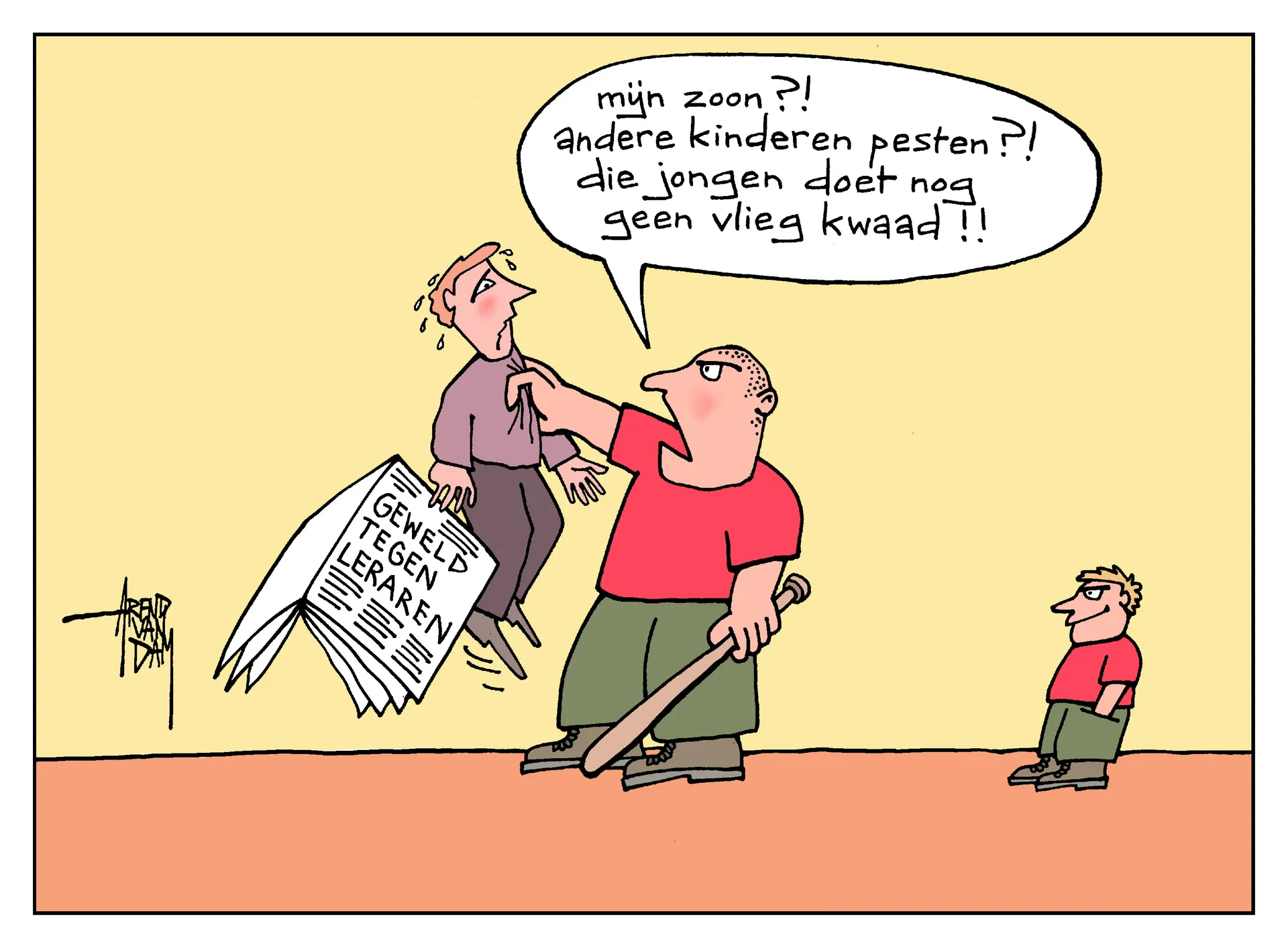 Afbeelding van Geweld tegen leerkrachten neemt toe