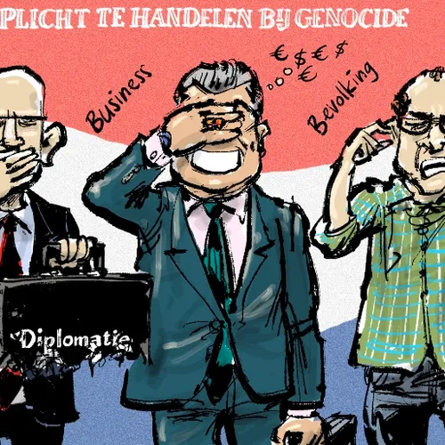 Nederland is verplicht op te treden tegen genocide