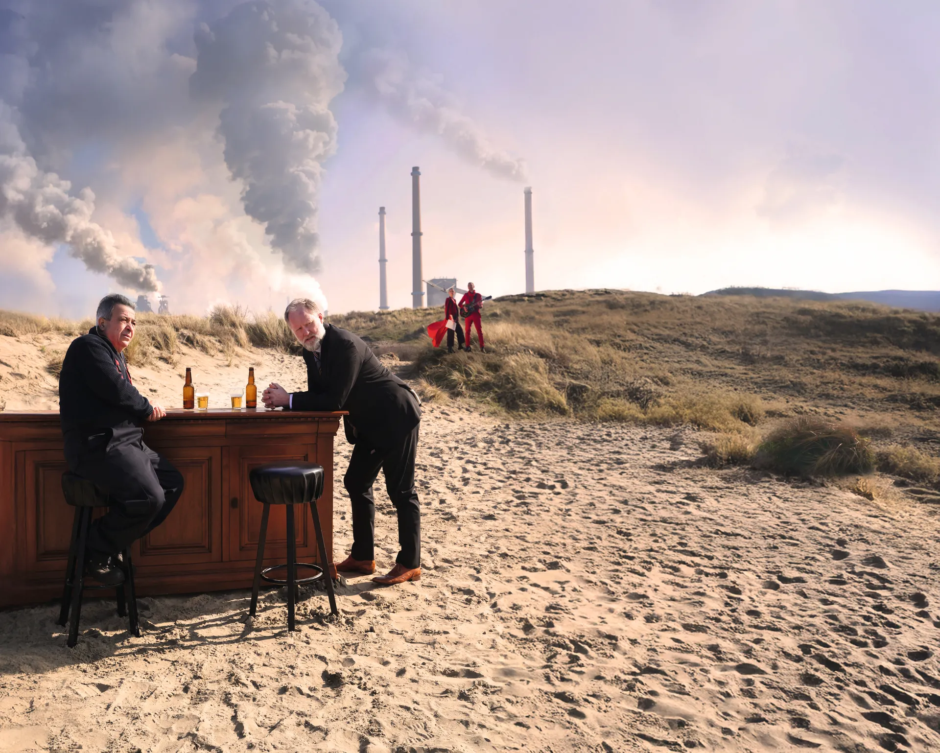 Afbeelding van Onder de rook van de Hoogovens II, een avond aan de toog