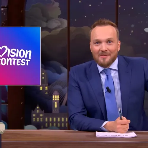 Lubach wil songfestival duel tussen Nederland en Duitsland over boycot Israël