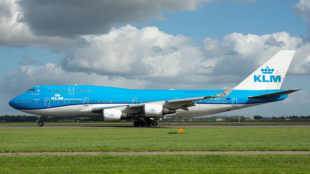 KLM pretendeert op biokerosine te vliegen.
