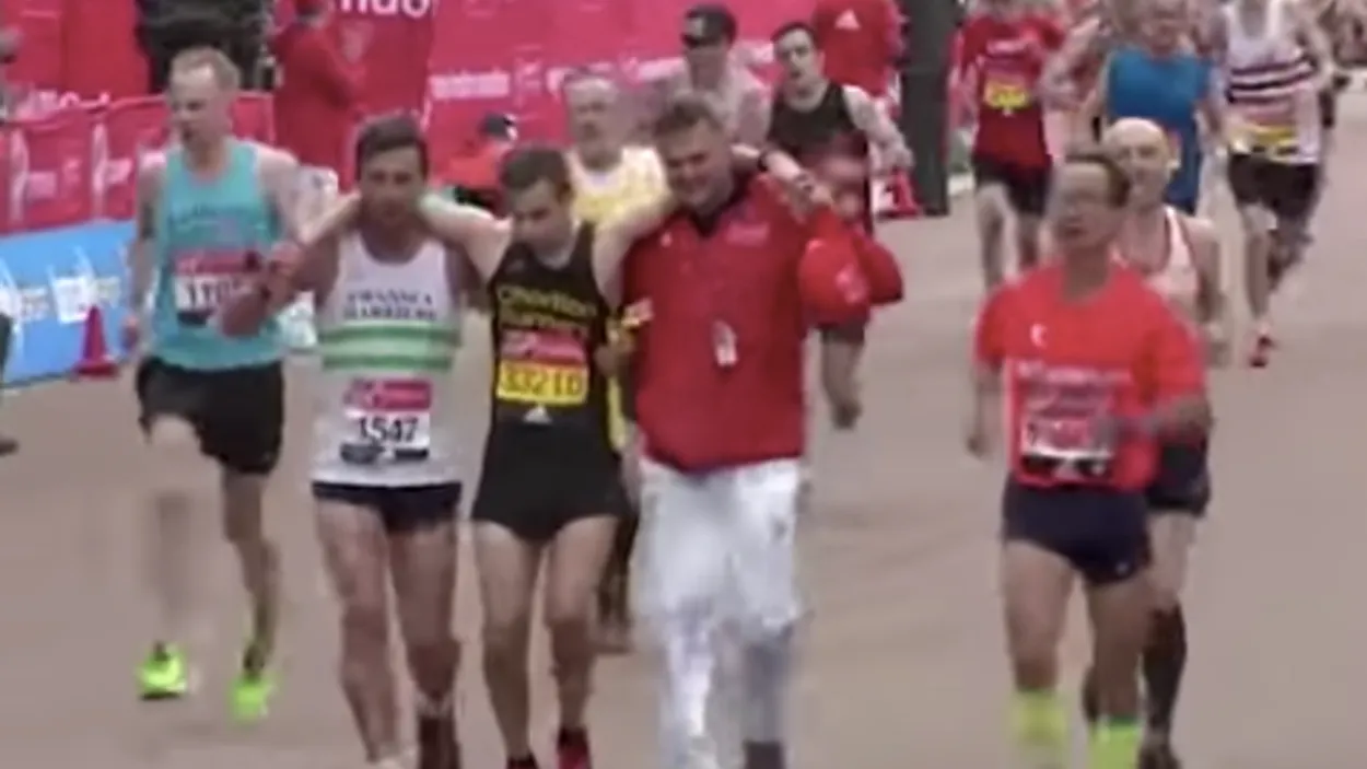 Deze marathonloper laat zien wat echte