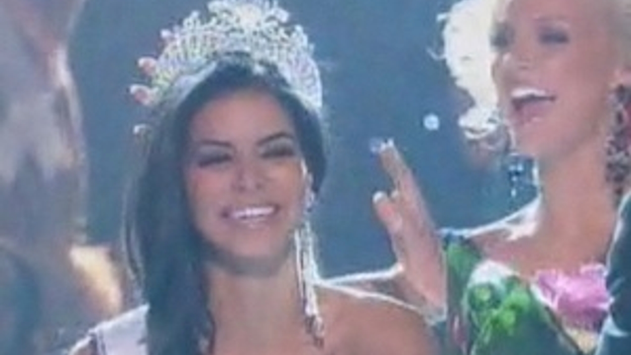 Arabische schone gekroond tot Miss USA 2010 - Joop afbeelding