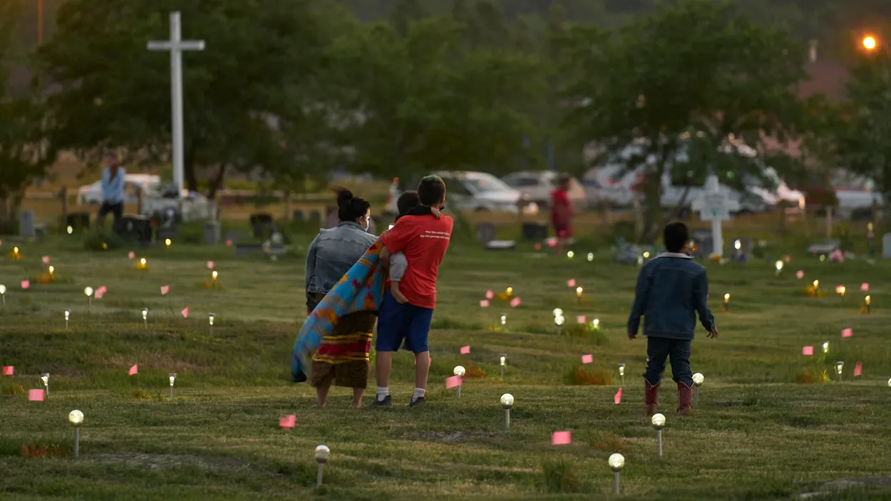 CANADA - INDIGENOUS - SCHOOL - GRAVES