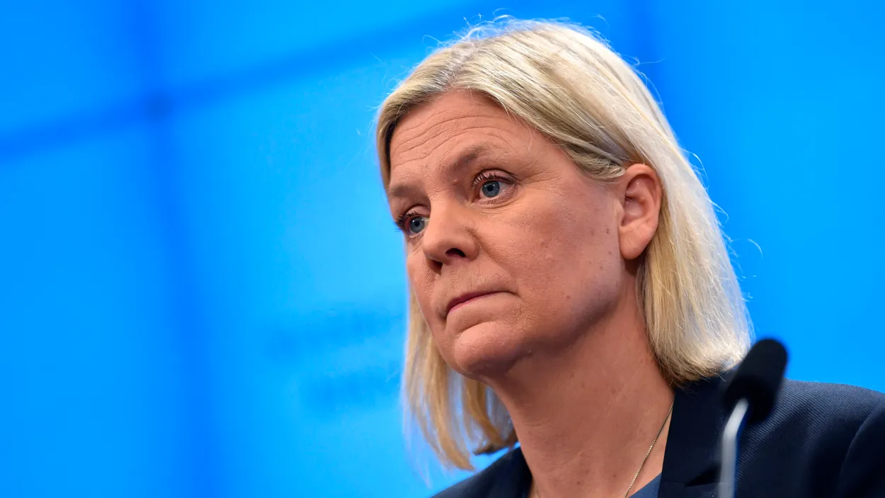 SWEDEN - POLITICS - BUDGET VOTE - ANDERSSON
