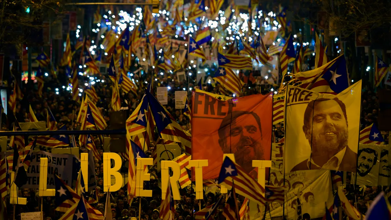 SPAIN - CATALONIA - POLITICS - TRIAL - DEMO