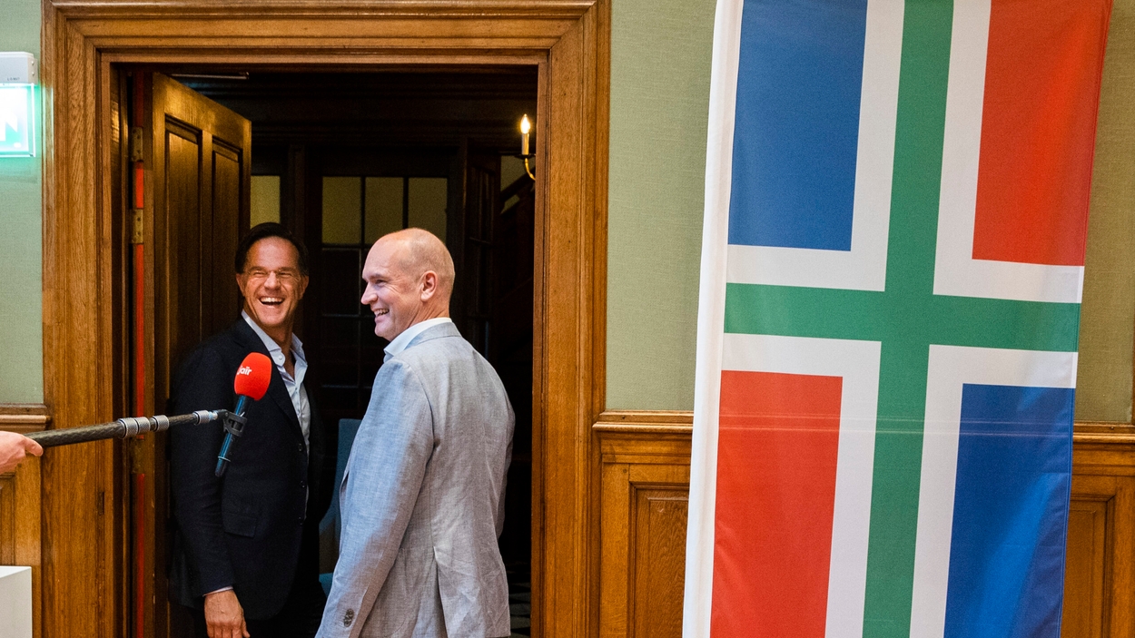 Remkes en Koolmees ontvangen fractievoorzitters in Groningen