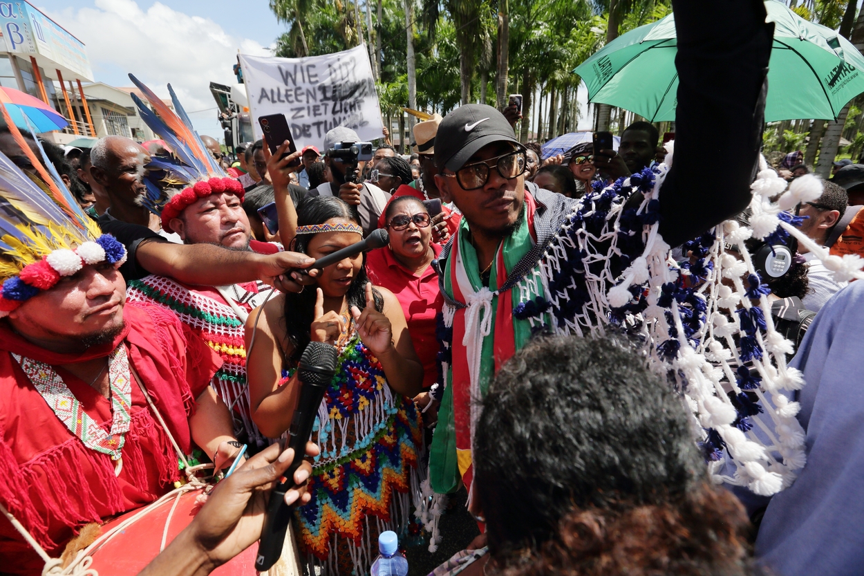 Afbeelding van Protestleider Suriname vrijgelaten: 'Strijd zal doorgaan'