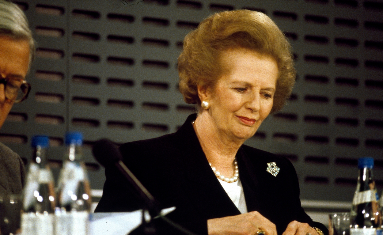 Afbeelding van Thatcher was tegen waarschuwing onveilige seks tijdens aids-pandemie