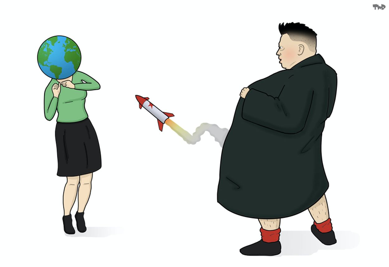 Afbeelding van Noord-Korea test nieuwe raket