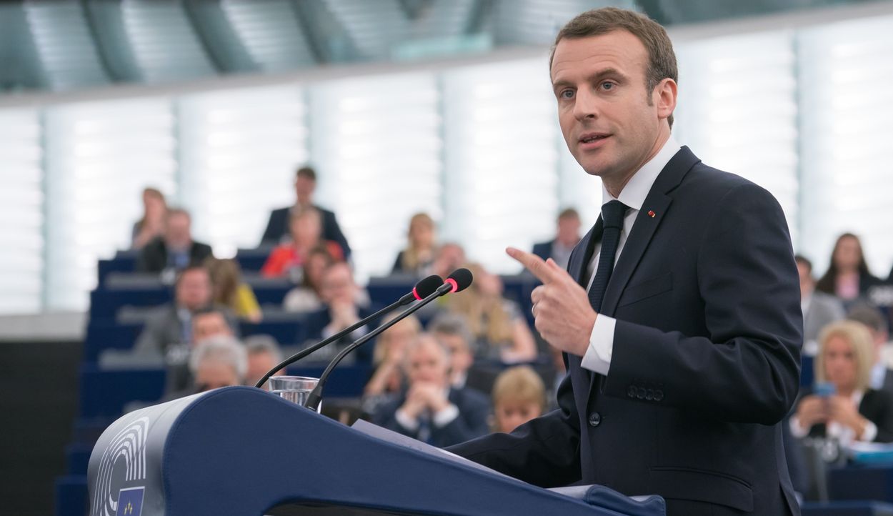 Afbeelding van Macron wil Europese wedergeboorte, weg van 'nationalistisch isolationisme'