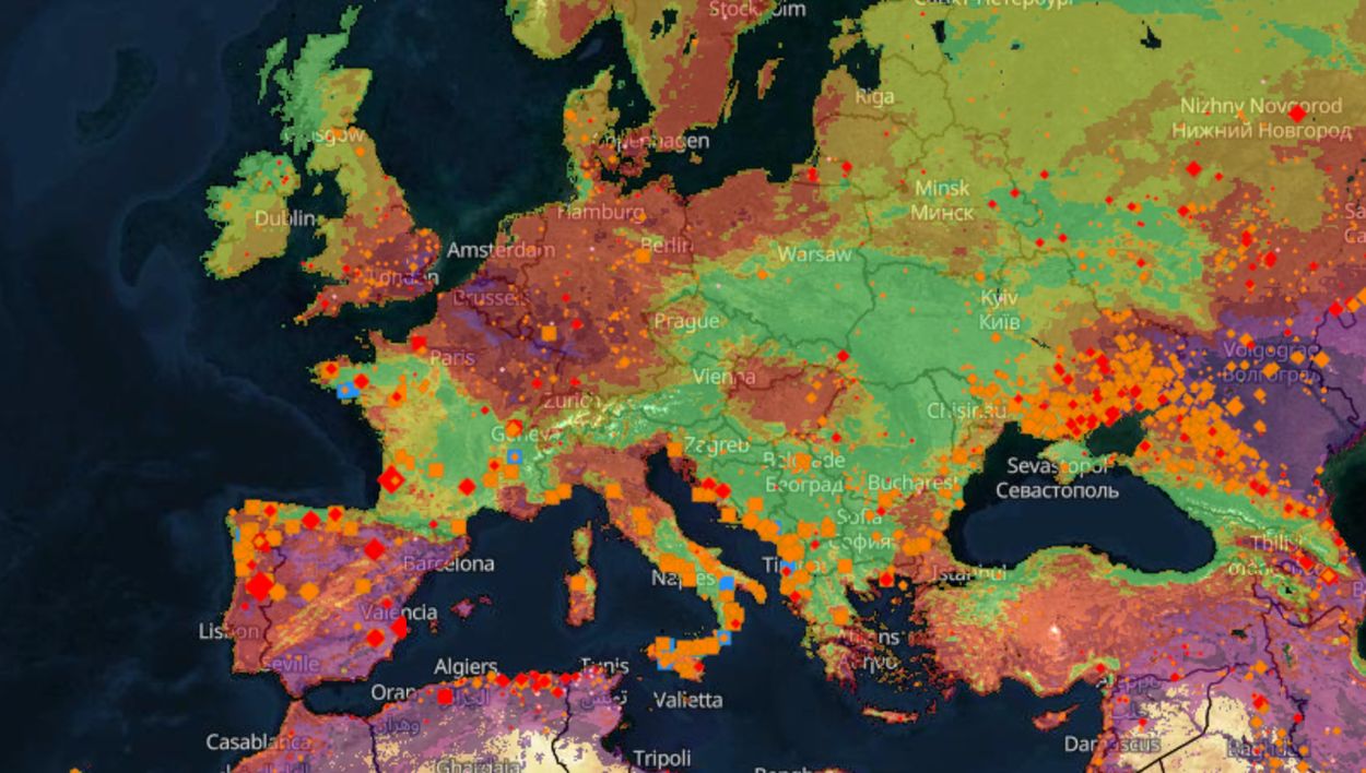 Nooit eerder waren er zoveel bosbranden in Europa