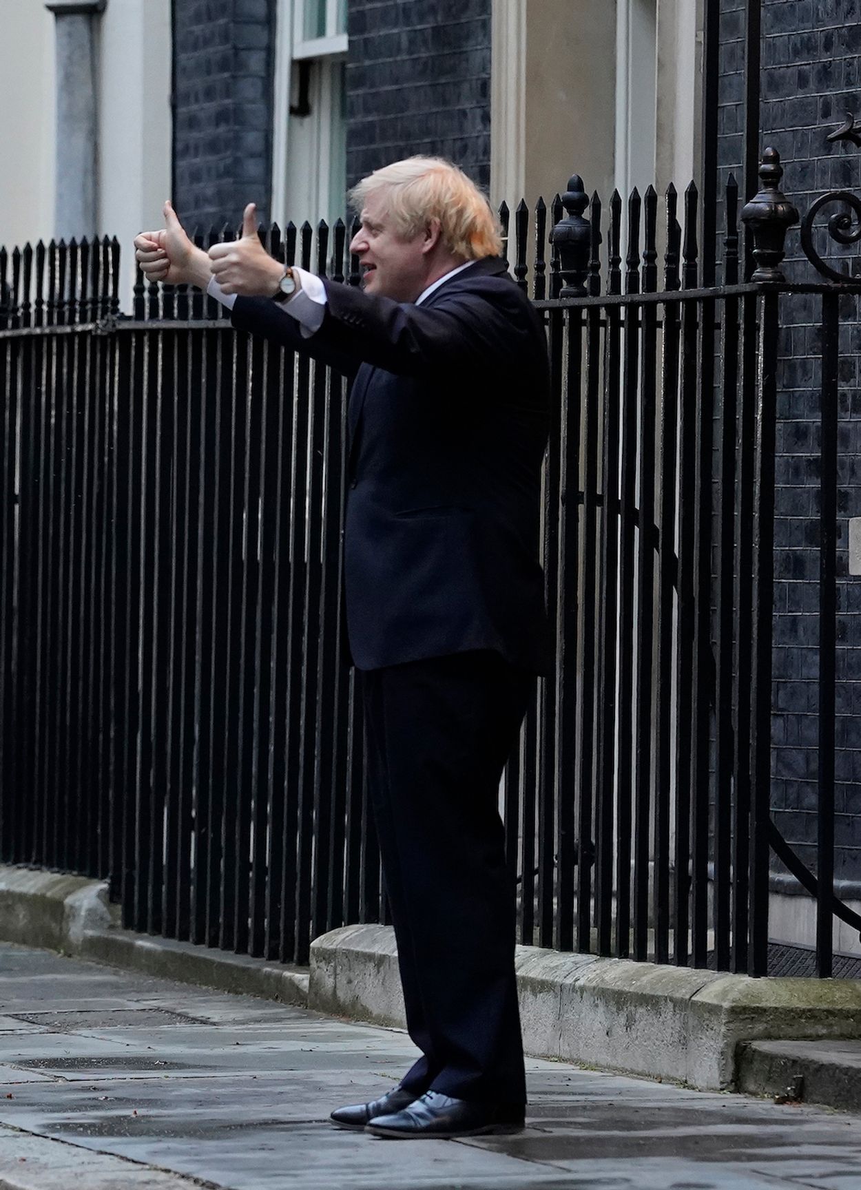 Prime Minister Boris Johnson ‘Claps for our Carers’