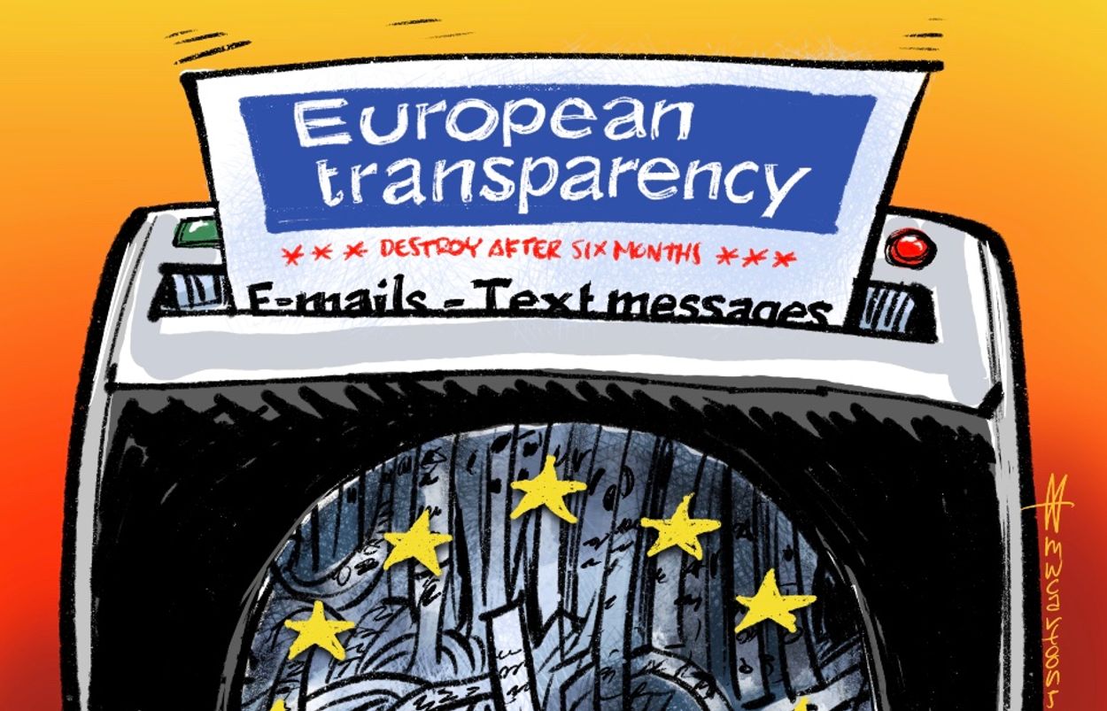 Afbeelding van Brussel vernietigt 'onbelangrijke informatie'
