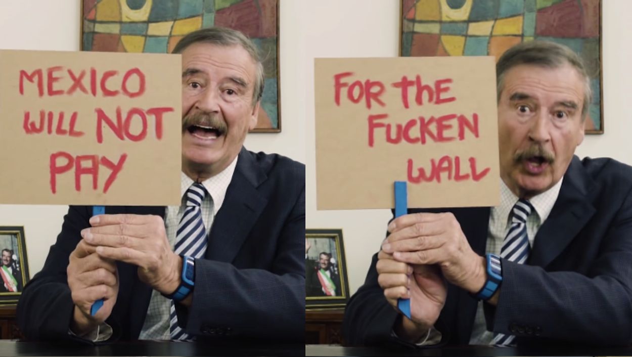 Afbeelding van ‘Stom, nutteloos, racistisch’, oud-president Mexico heeft bericht voor Trump