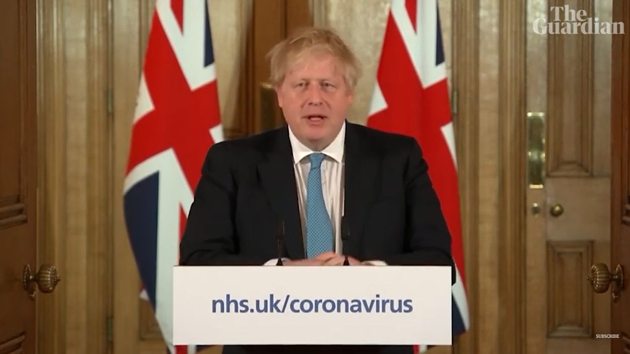 Afbeelding van Boris Johnson kondigt lockdown aan voor Verenigd Koninkrijk