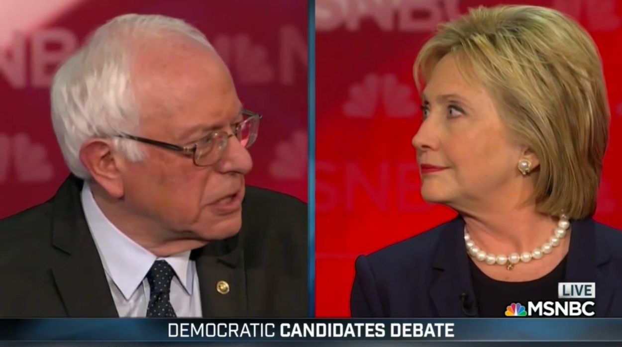 Afbeelding van Sanders versus Clinton in 4 minuten