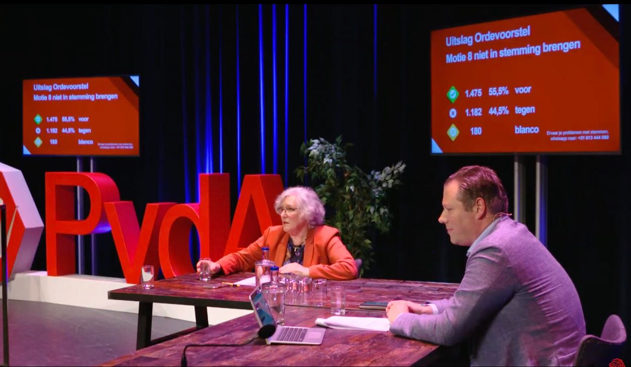 Afbeelding van PvdA-leden willen niet stemmen over doorgaan met Rutte