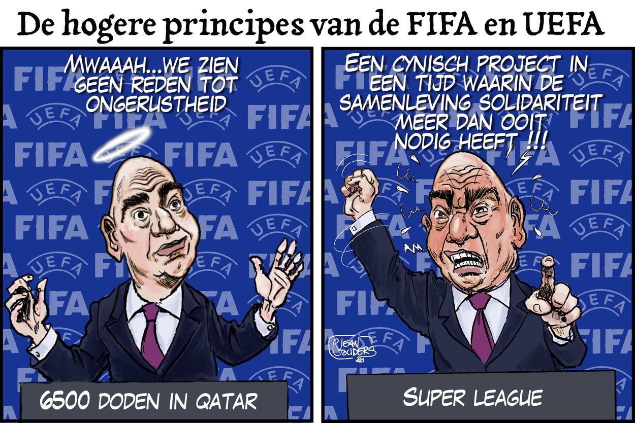 Afbeelding van De hogere principes van de FIFA en UEFA