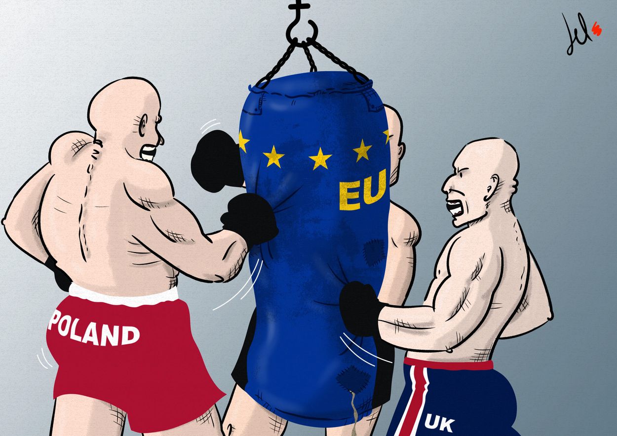 Afbeelding van De strijd om de EU