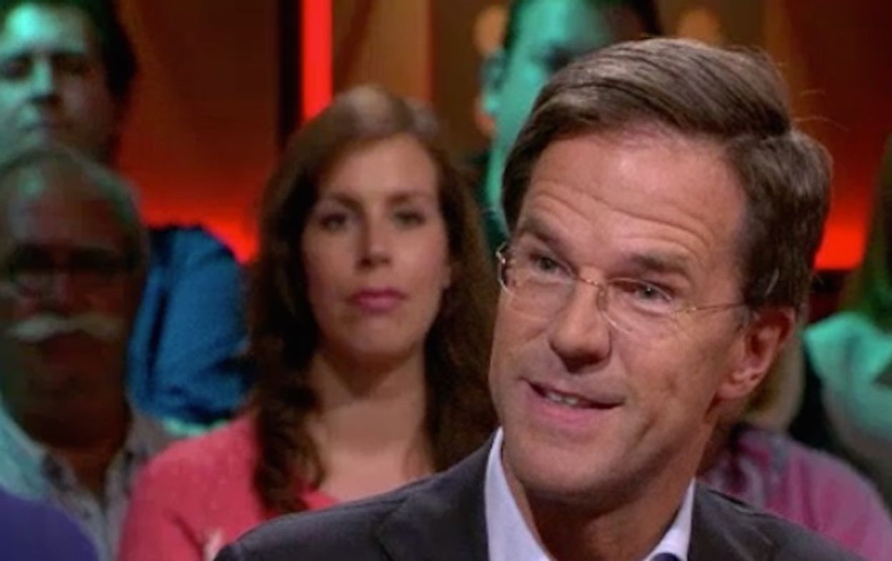 Afbeelding van DWDD: gaan de excuses van premier Rutte om electoraal gewin?