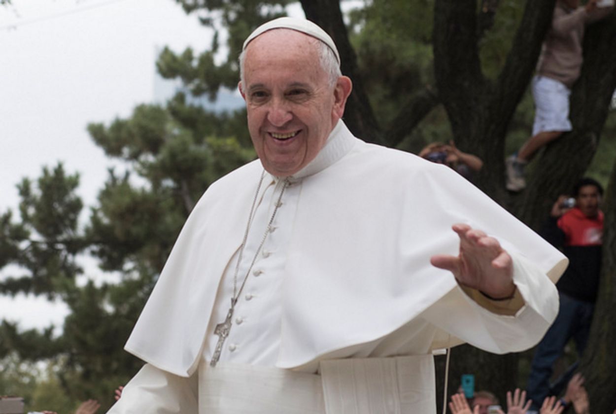 Afbeelding van Paus beklaagt zich over internet-trollen