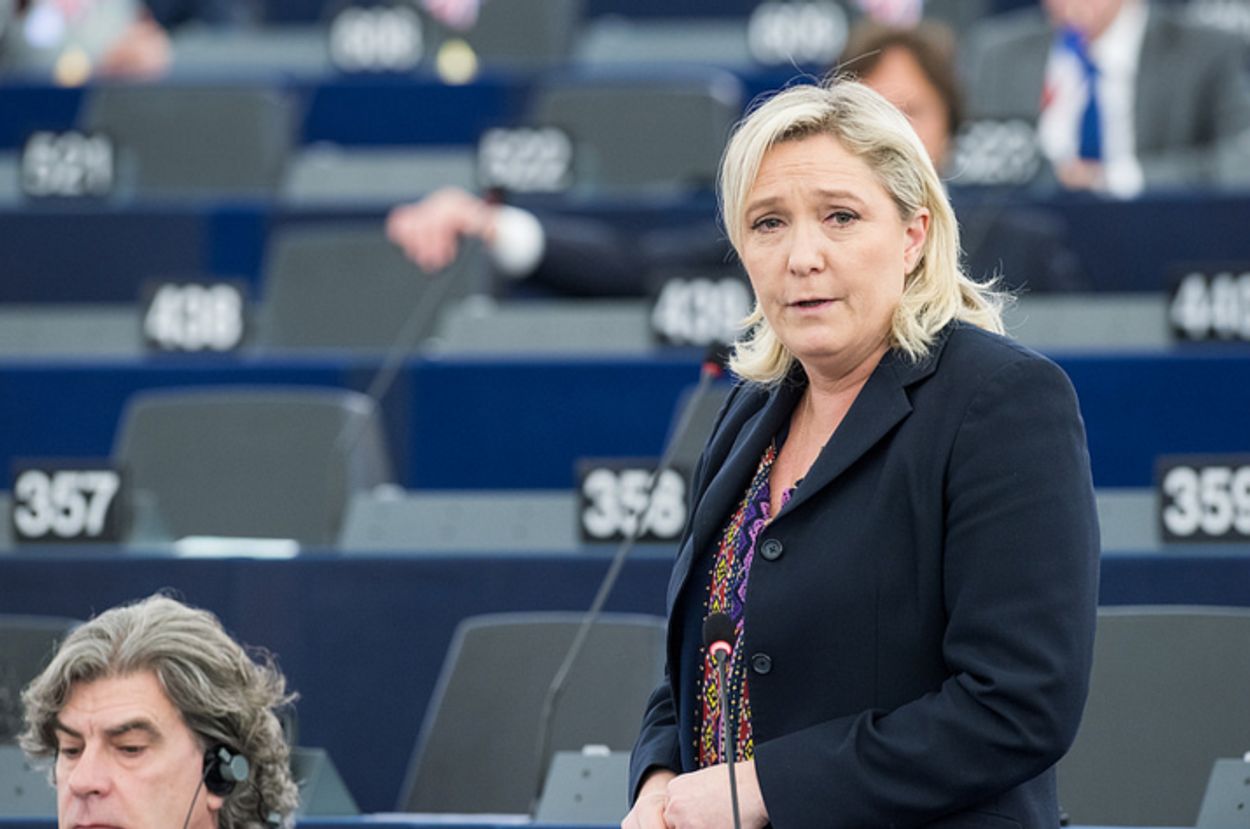 Afbeelding van Marine Le Pen is de leugenaar van het jaar