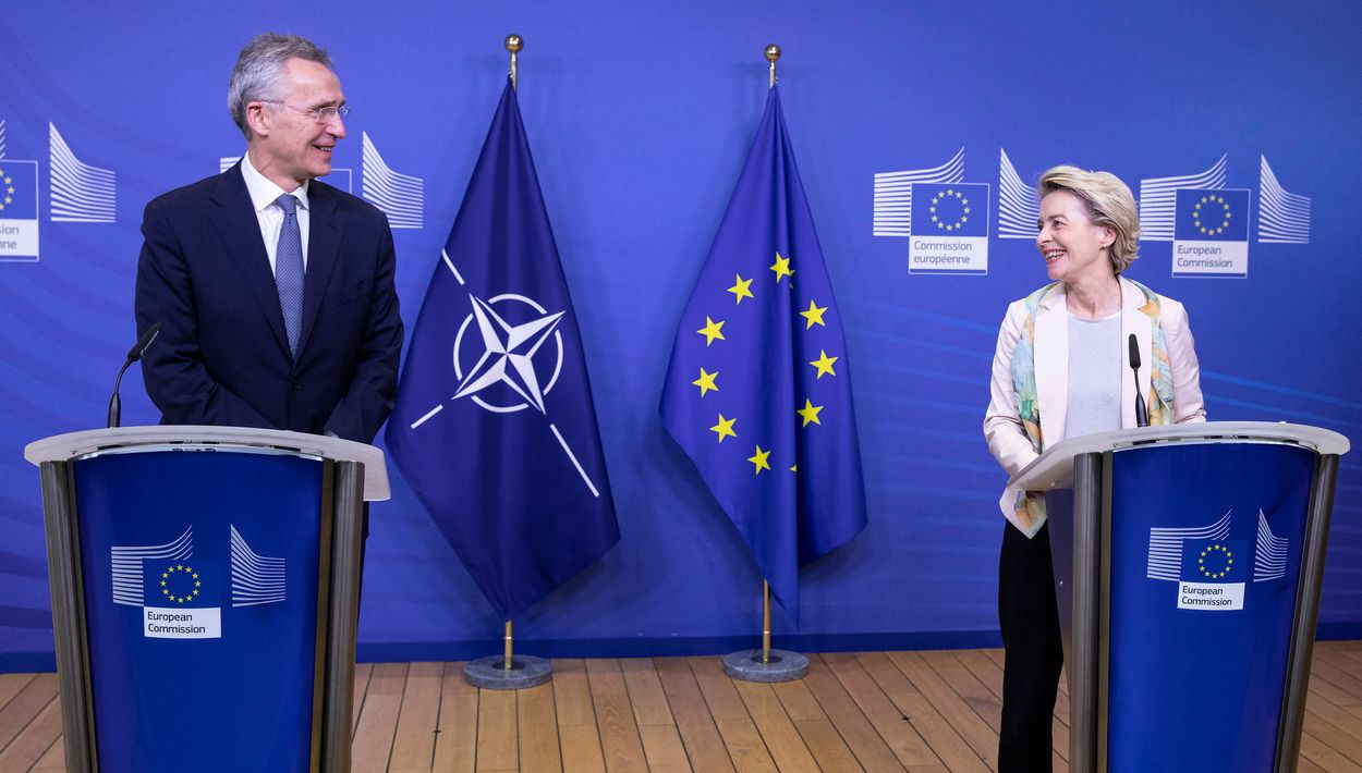 Afbeelding van Nederland bepleit na rel met Erdogan veel sterkere band tussen NAVO en EU