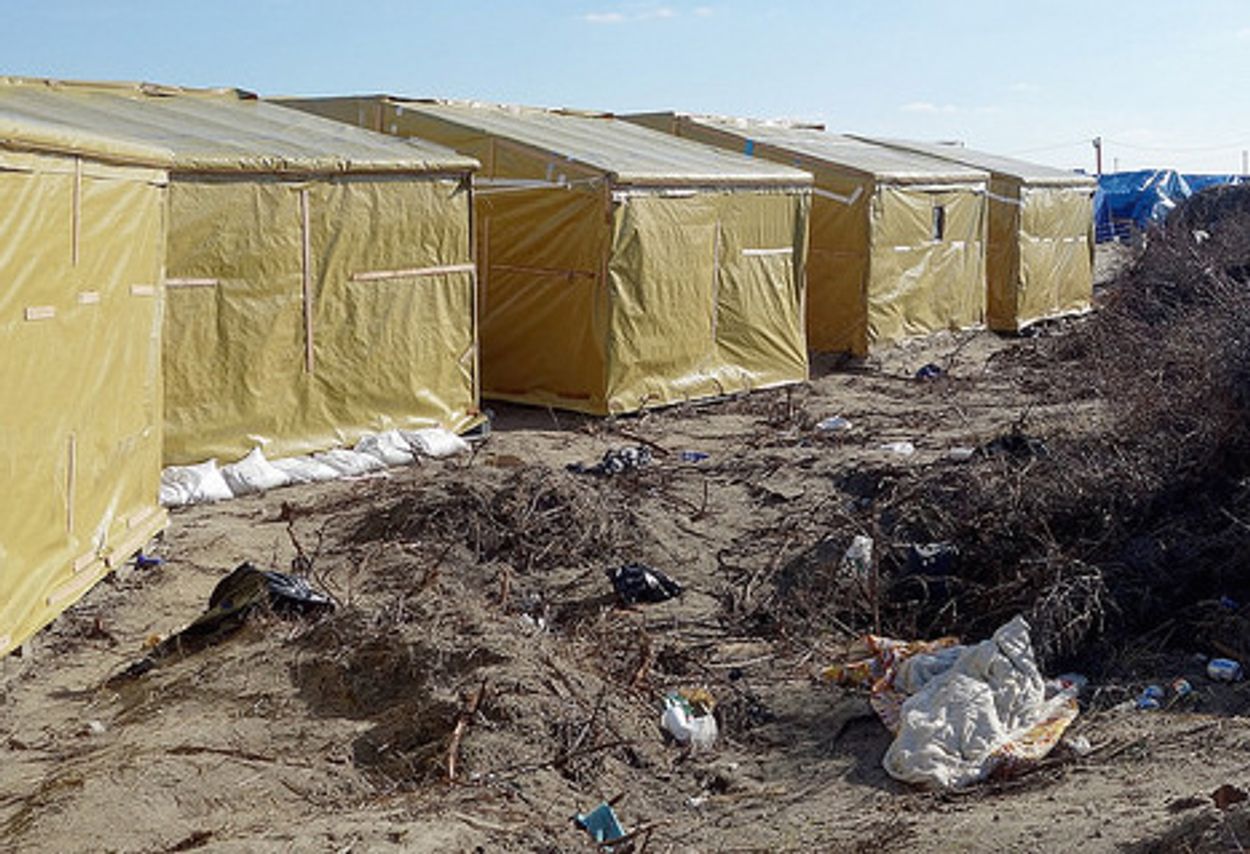 Afbeelding van Frankrijk opent eerste vluchtelingenkamp dat aan humanitaire eisen voldoet