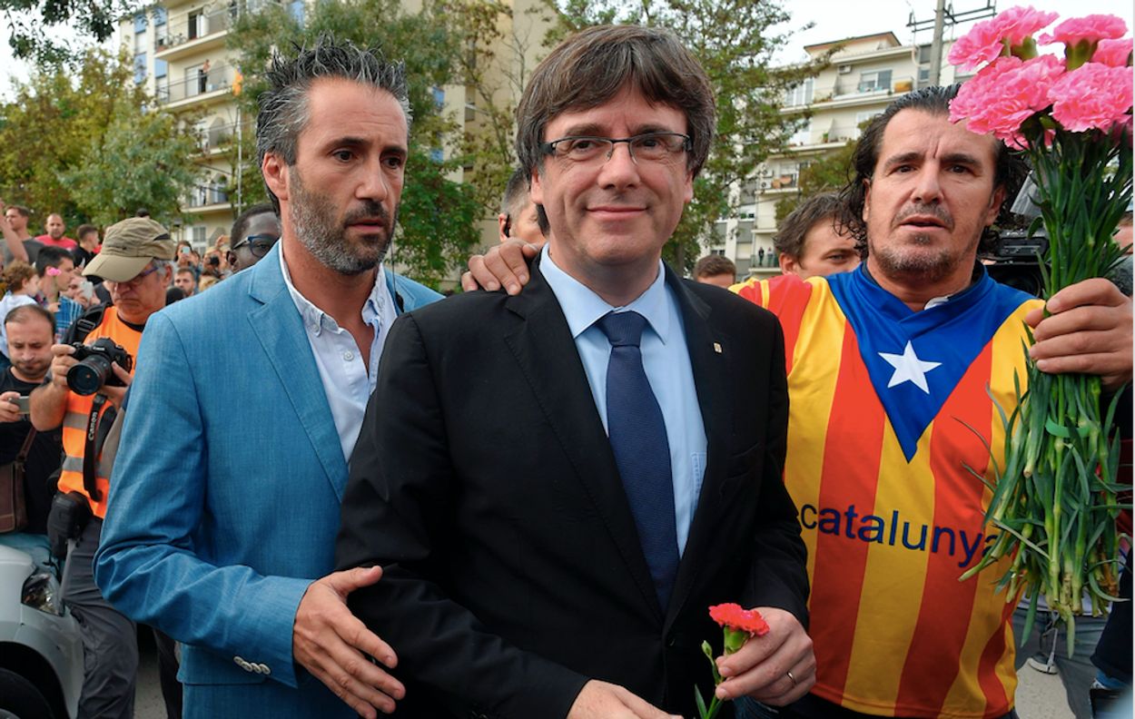 Afbeelding van Catalonië op het punt eenzijdig de onafhankelijkheid uit te roepen