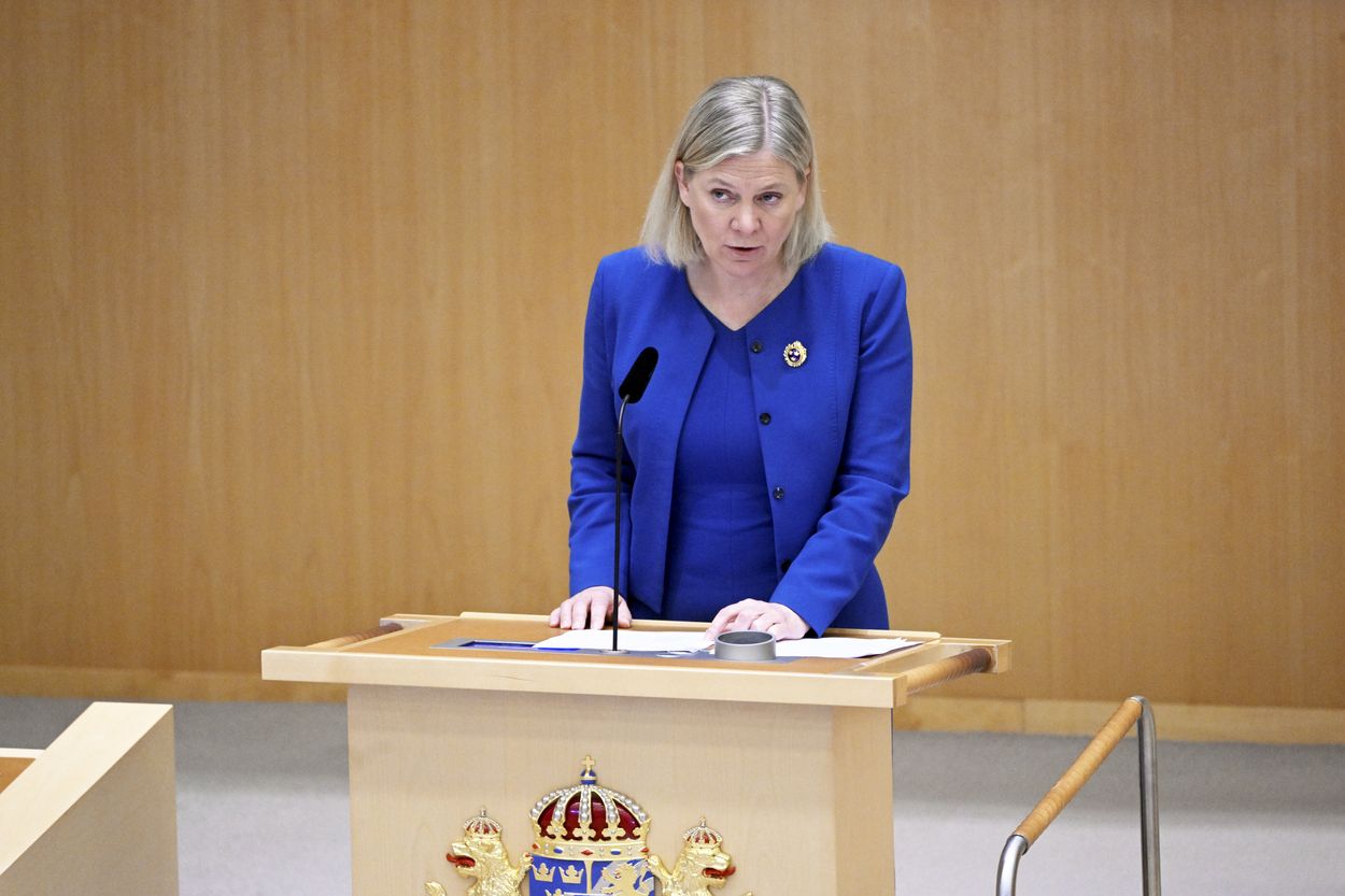 Afbeelding van Zweden hakt knoop door en vraagt lidmaatschap NAVO aan