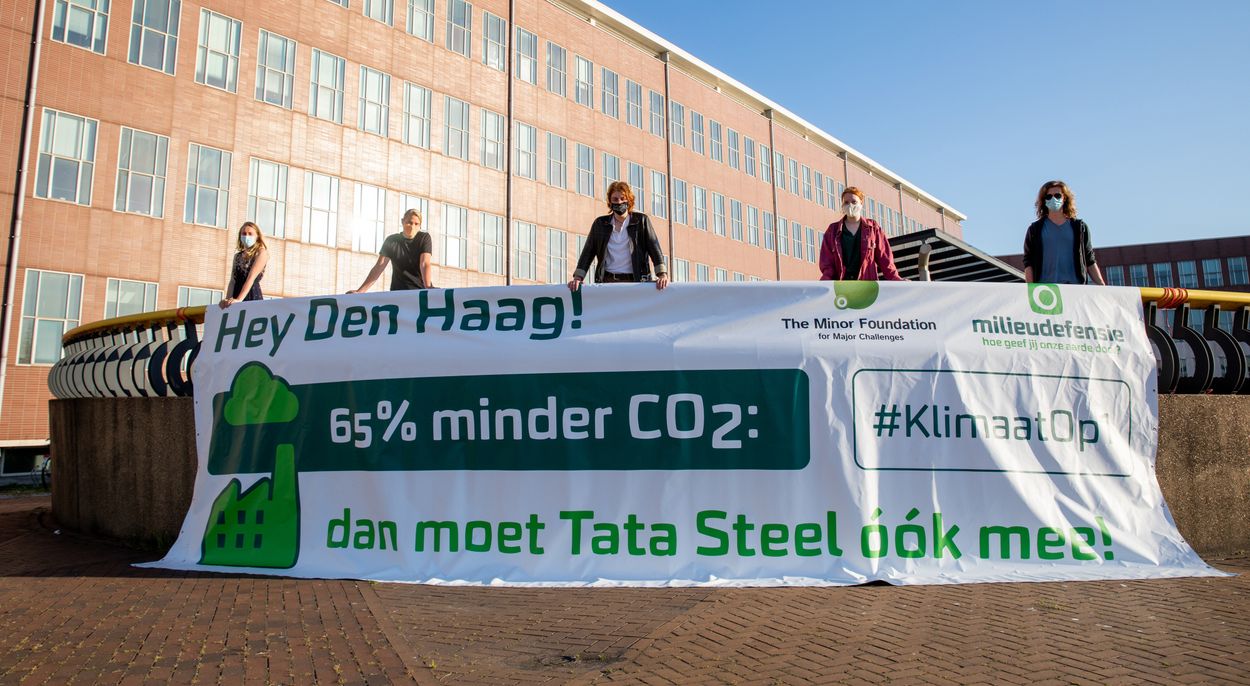 Afbeelding van Klimaatprotesten bij Tata Steel, Lelystad Airport en Friesland Campina