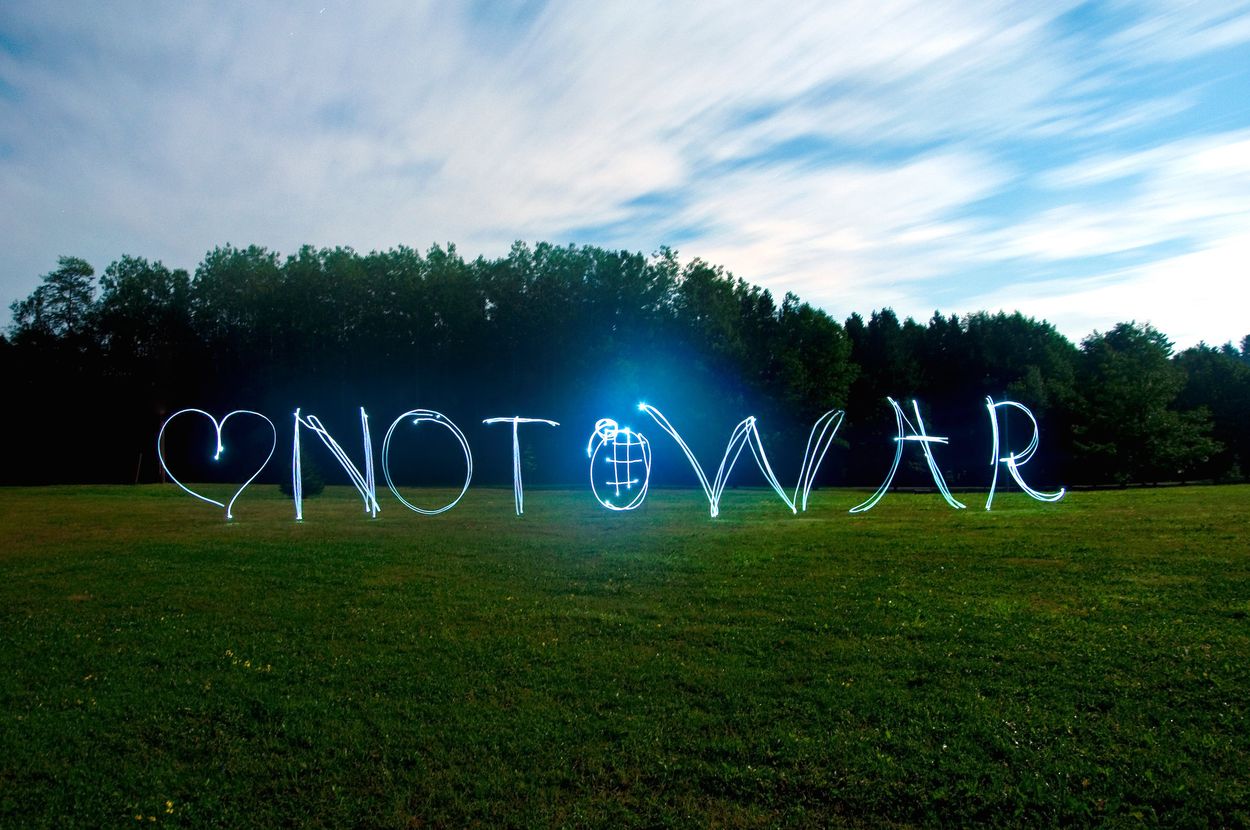 Afbeelding van Make ♥ not war!