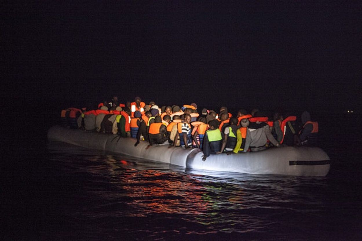 Afbeelding van Veel minder vluchtelingen via Middellandse Zee