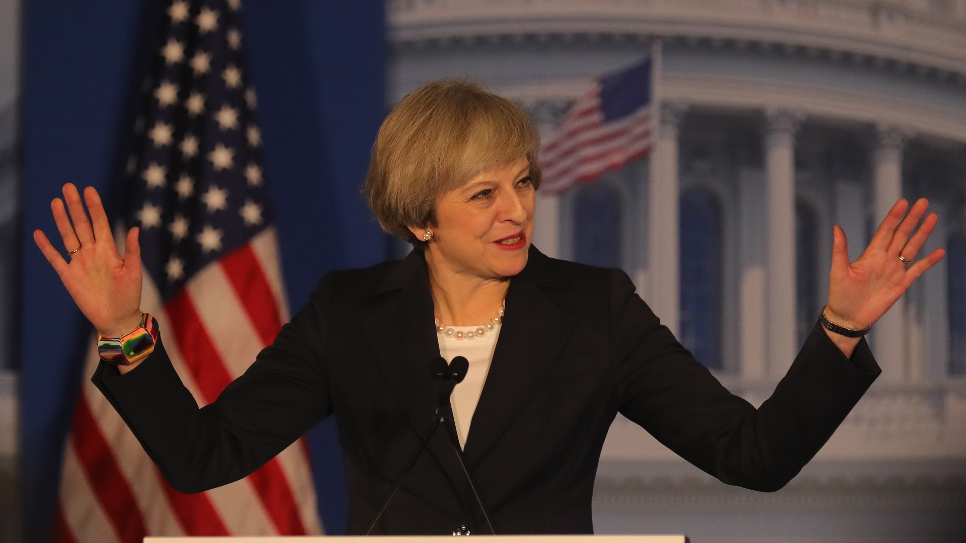US-THERESA-MAY-VISITS-THE-UNITED-STATES-OF-AMERICA