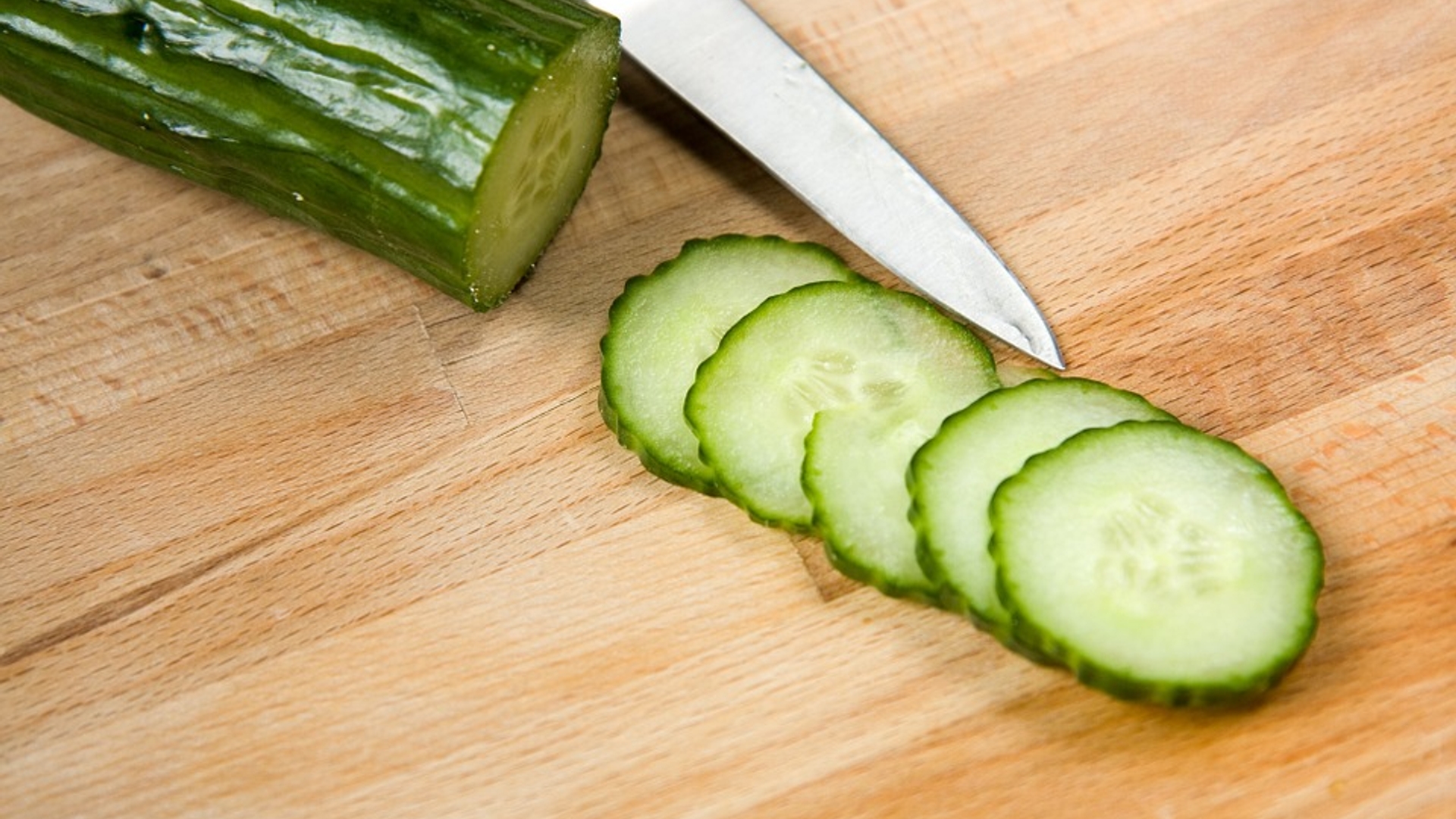 Sliced Cucumber Slices Food Vegetable Cucumber