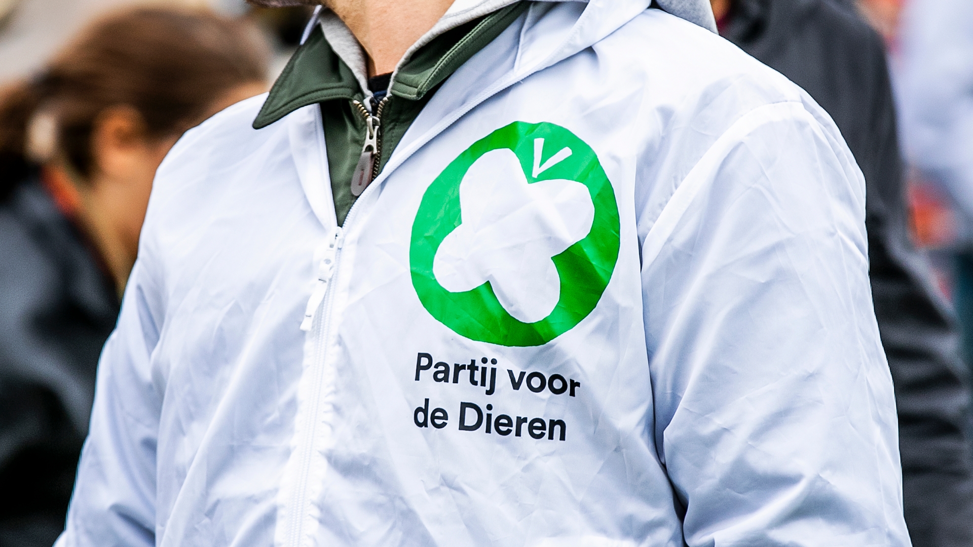 AMSTERDAM - Logo van Partij voor de Dieren. ANP REMKO DE WAAL