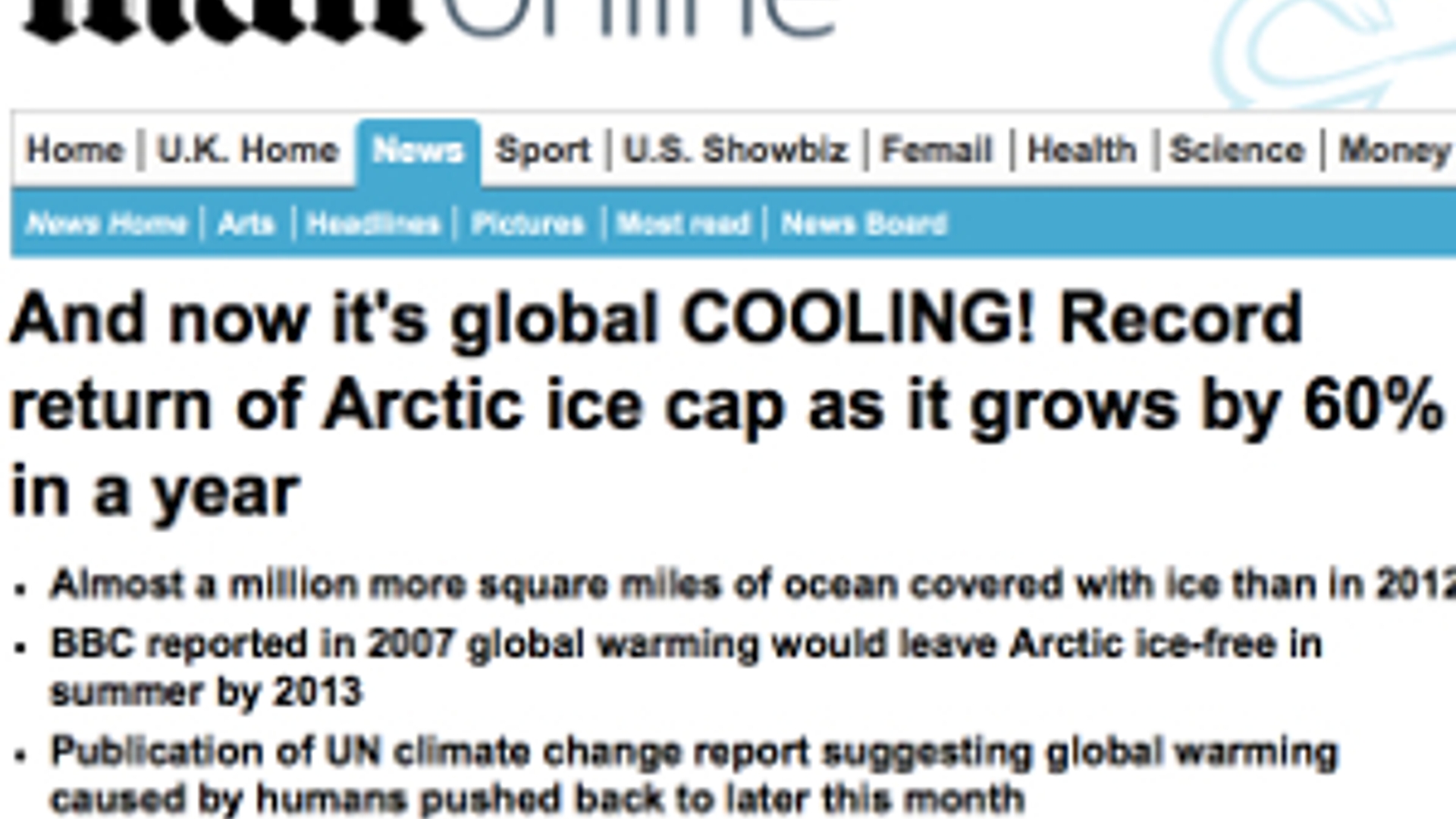 Global-cooling