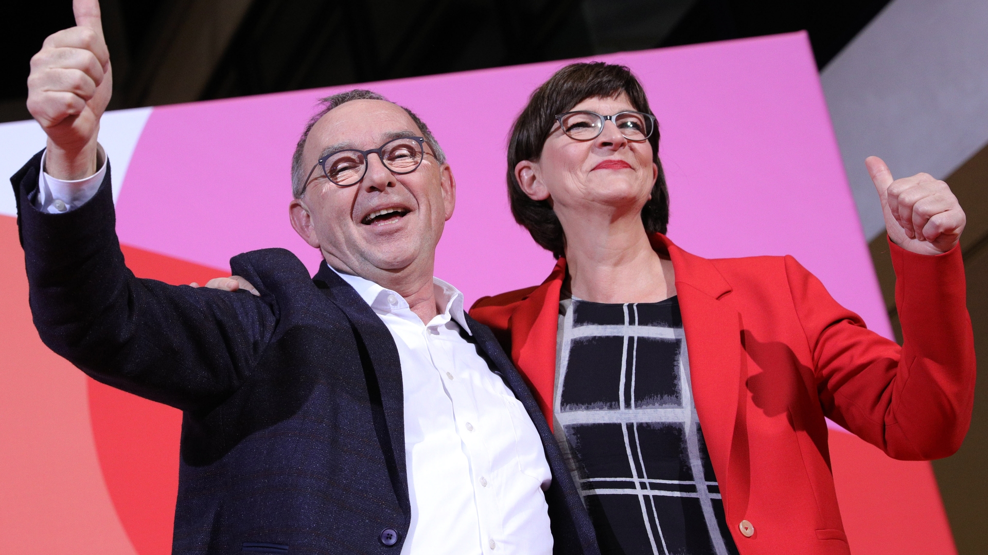 Esken and Walter-Borjans win race for SPD party leadership&#x9;