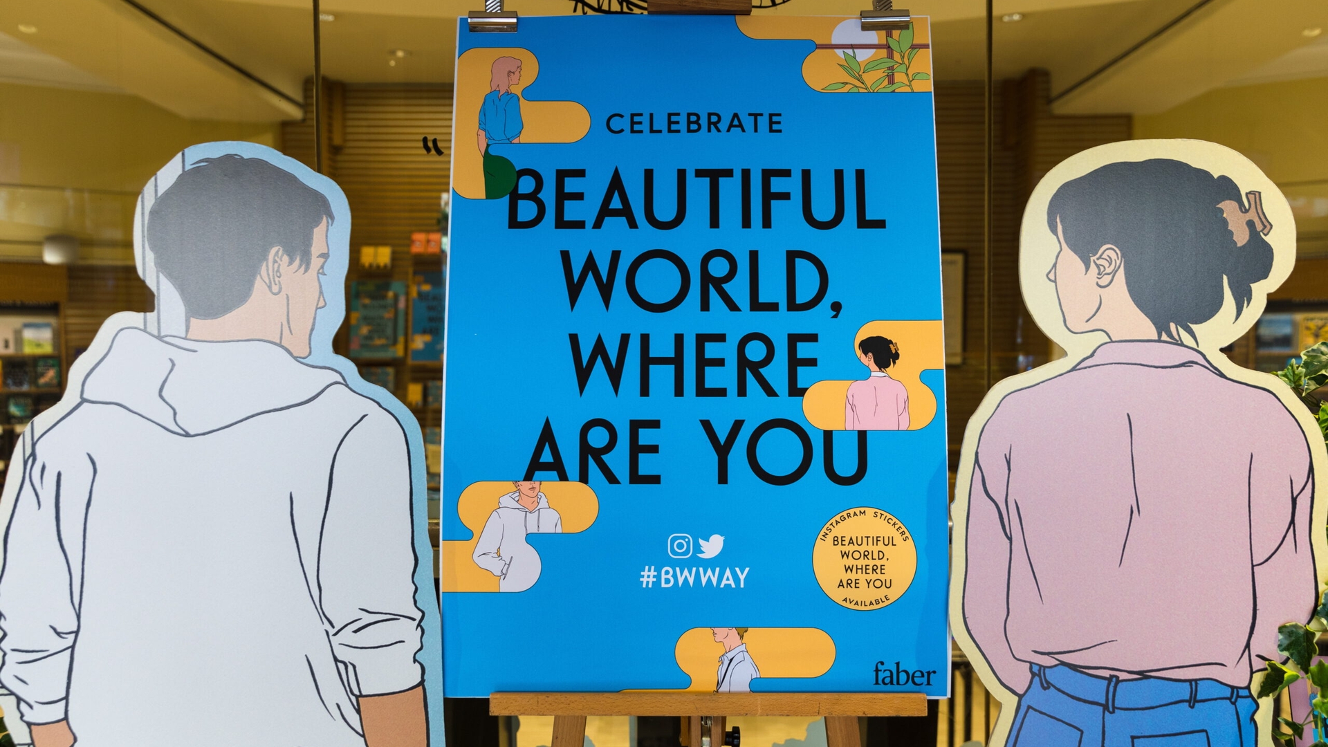 Beautiful World, Where Are You book launched in London