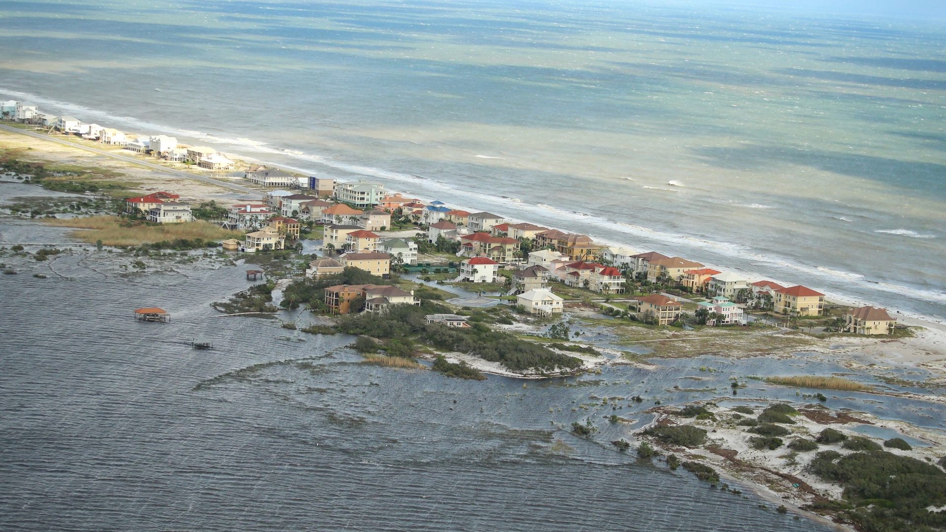 Coast Guard conducts overflight survey following Hurricane Sally