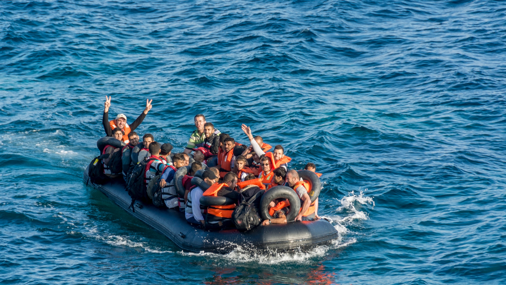 Vluchtelingenproblematiek op Lesbos