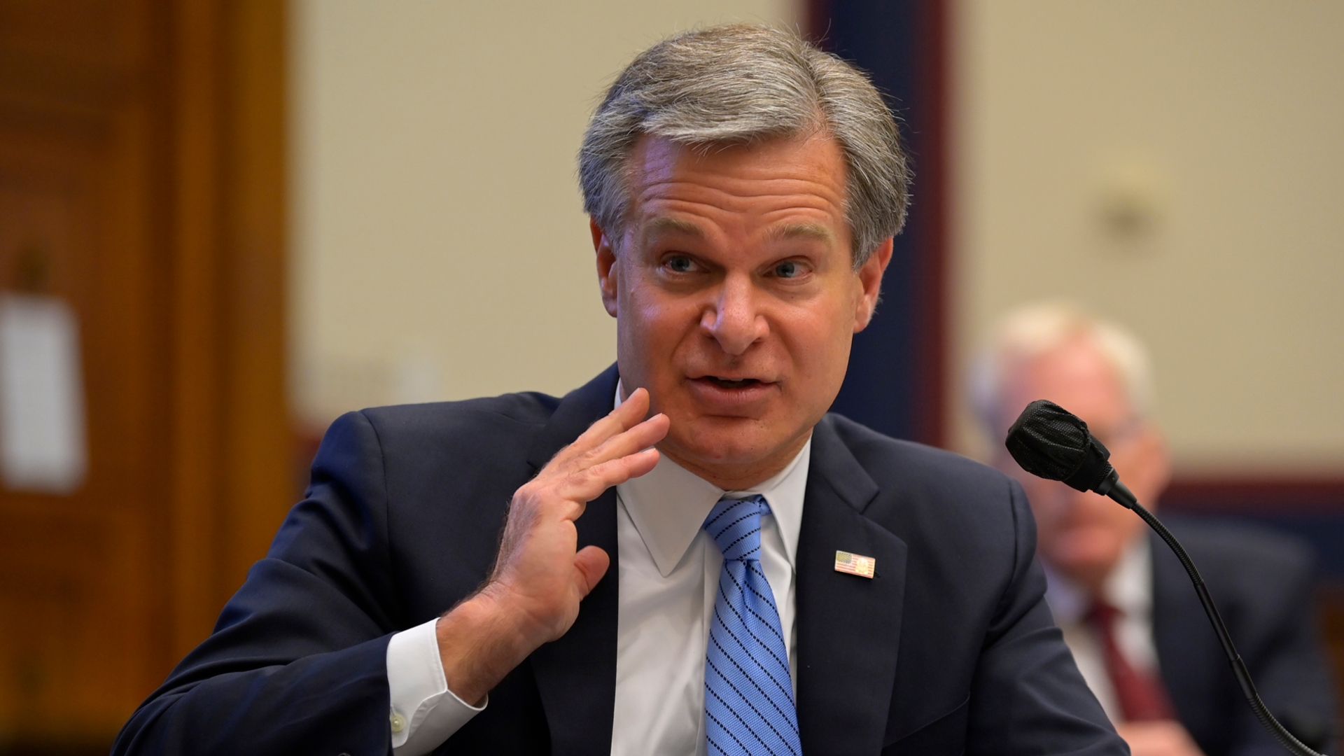 FBI head Wray, homeland security chief Wolf grilled by Congress