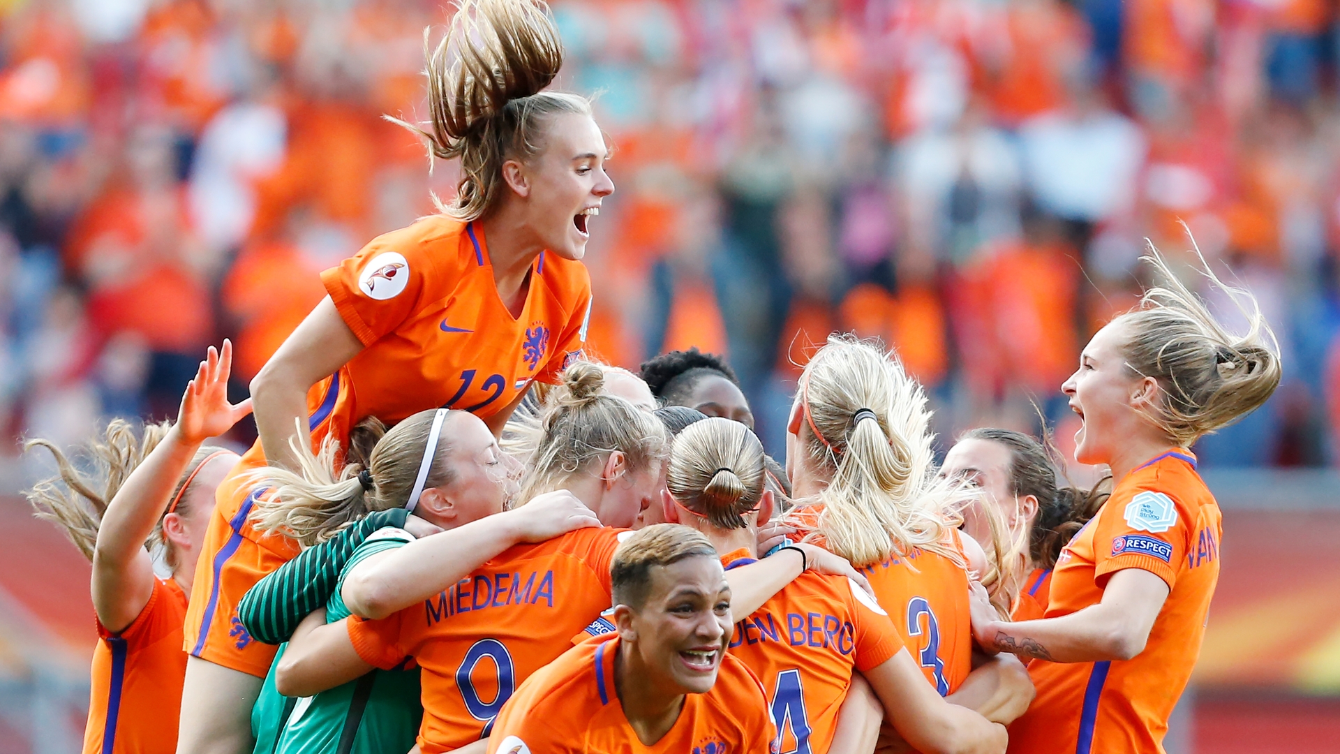 WEURO: Finale Nederland - Denemarken