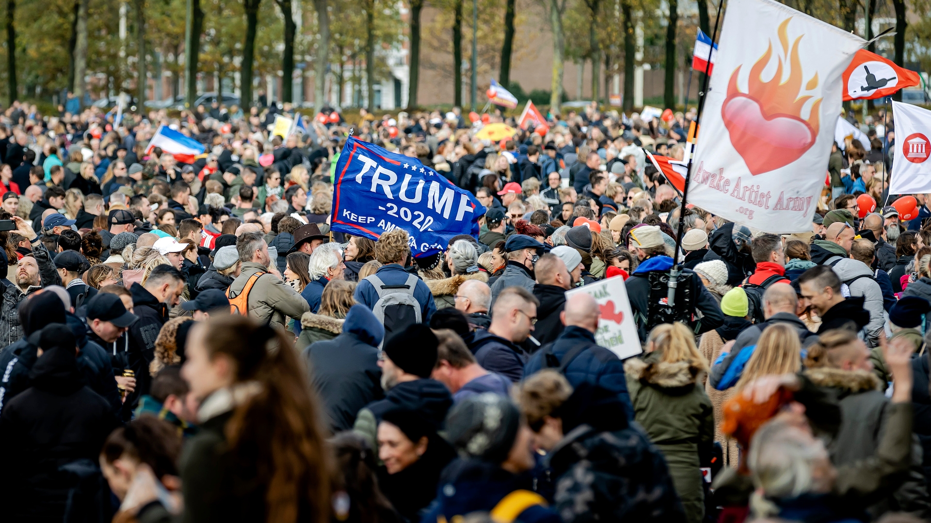Demonstratie Samen voor Nederland