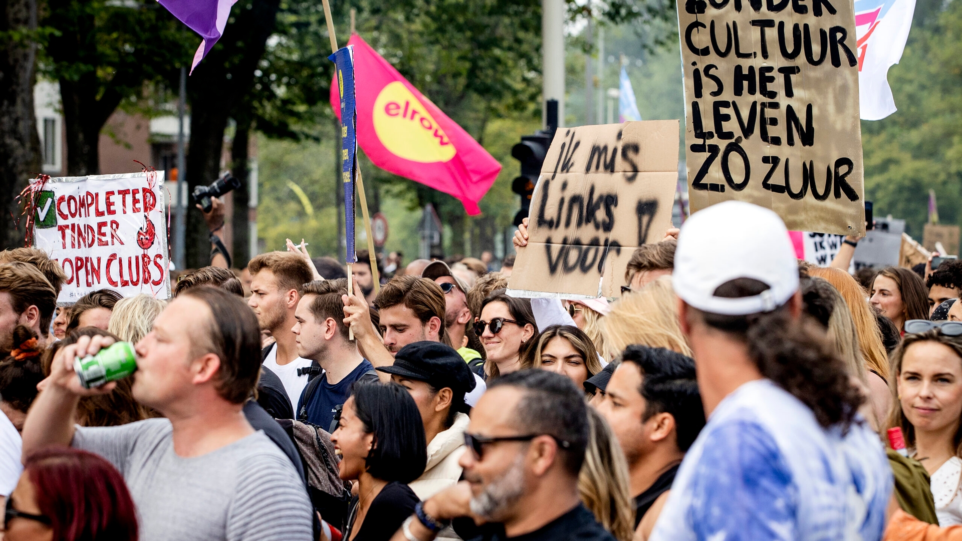 Protestmars Unmute Us in Amsterdam