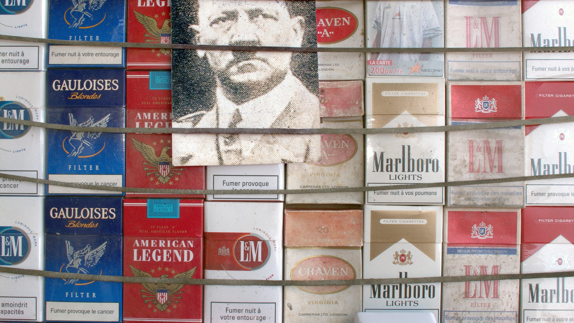 Cigarette Stall, Cours de la Rvolution, Annaba, Algeria, 3 July